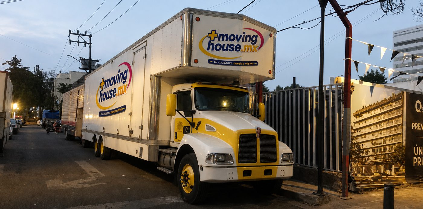Unidad de +movinghouse.mx lista para cargar